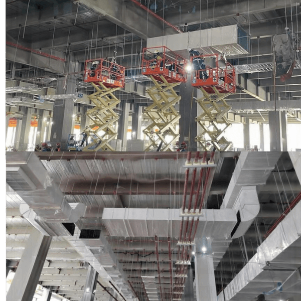 Ducting Installation at Height